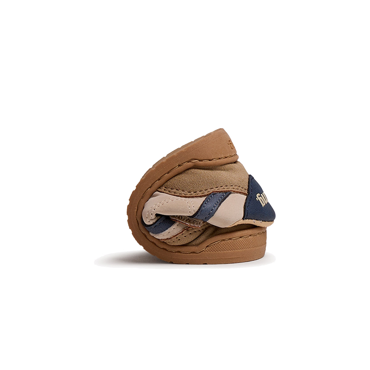 Ténis Free Baby - Bege/Marinho | Mustang.