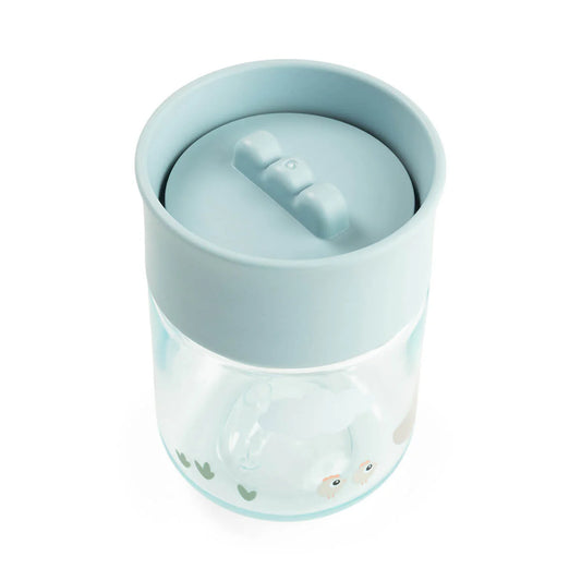 Copo de Aprendizagem 360º - Tiny Farm Azul | Done by Deer