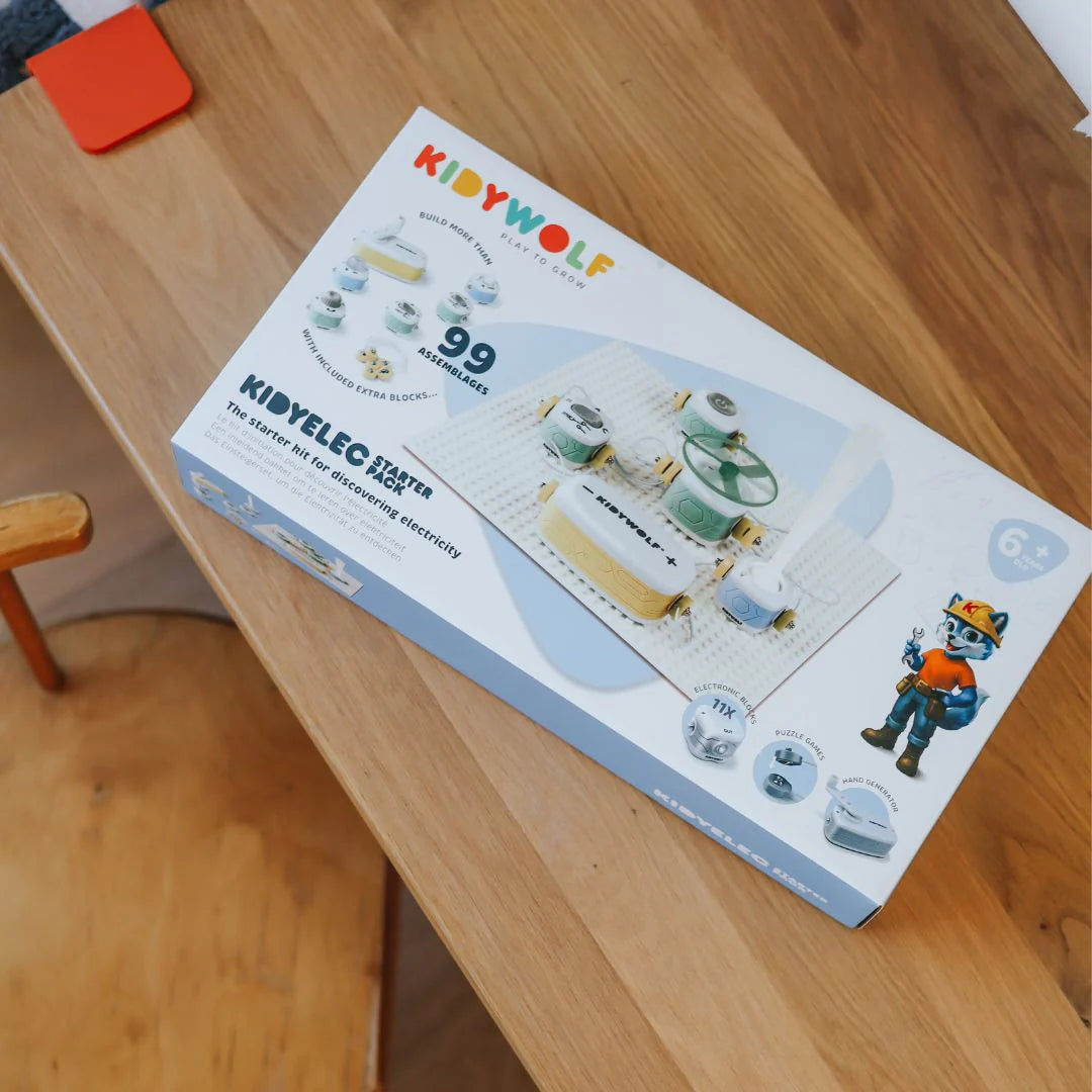 O Meu Primeiro Kit de Electricidade - Kidyelec | Kidywolf