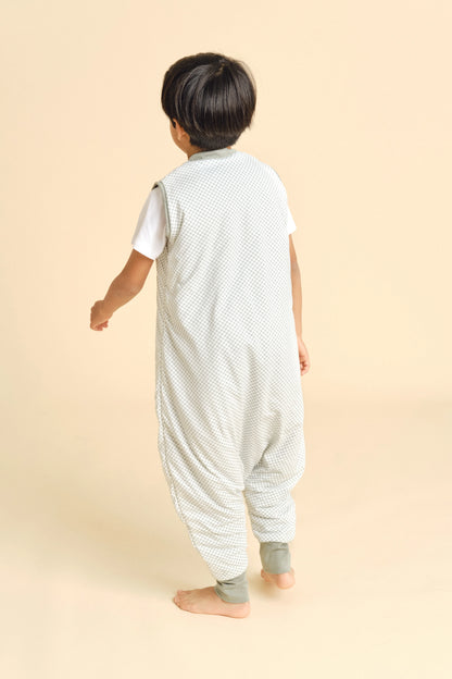 Saco de Dormir - Vichy Green - TOG 1.0 | Molis & Co