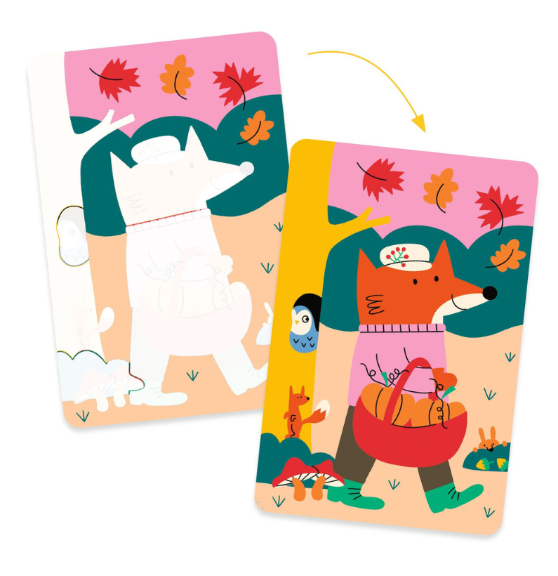 Colorir com Água - 4 Estações - Djeco