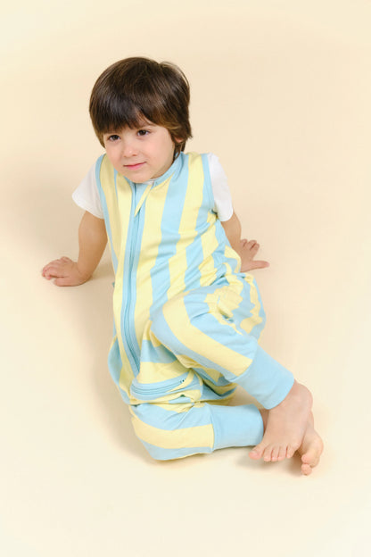 Saco de Dormir - Blue Sunshine Stripes - TOG 0.5 | Molis & Co