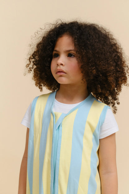 Saco de Dormir - Blue Sunshine Stripes - TOG 0.5 | Molis & Co
