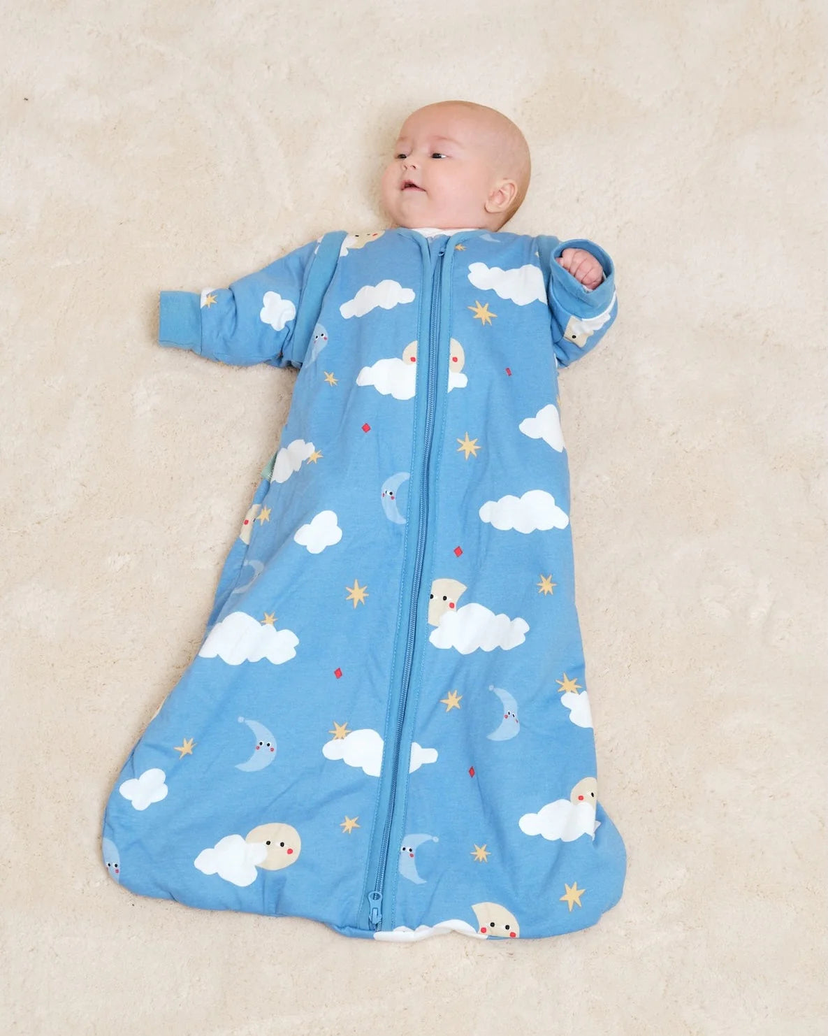 Saco de Dormir Bebé com Mangas - Good Night - TOG 1.0 | Molis & Co.