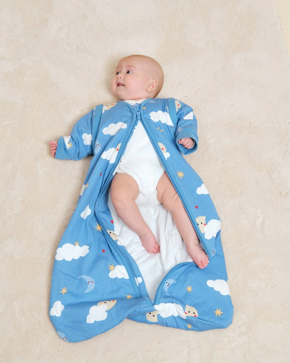 Saco de Dormir Bebé com Mangas - Good Night - TOG 1.0 | Molis & Co.