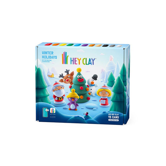 Massas de Modelar - Winter Holidays | HEY CLAY