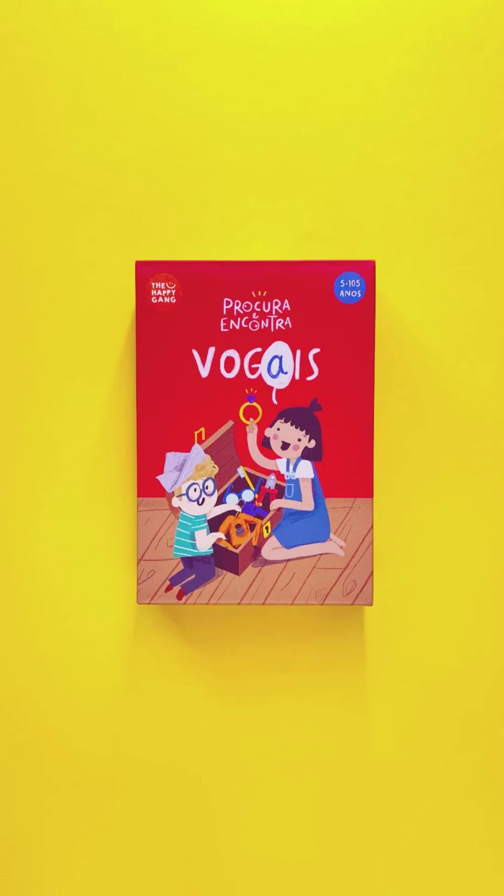 Brain Away - Procura e Encontra Vogais - The Happy Gang