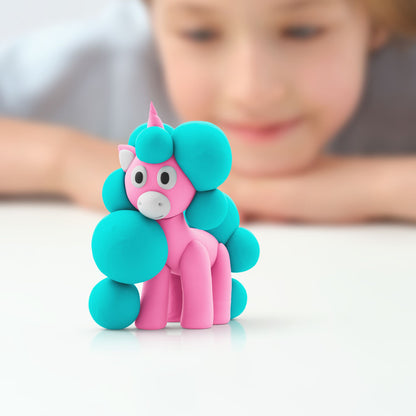 Massas de Modelar - Rainbow Unicorns | HEY CLAY