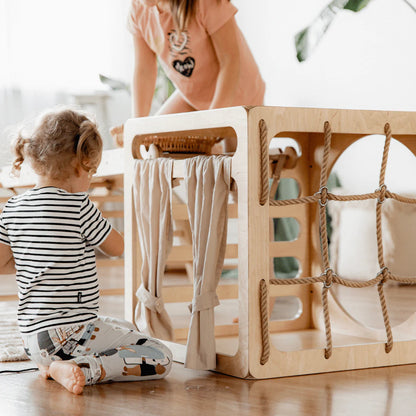 Cubo de Escalada - Inspiração em Emmi Pikler | Ette Tete