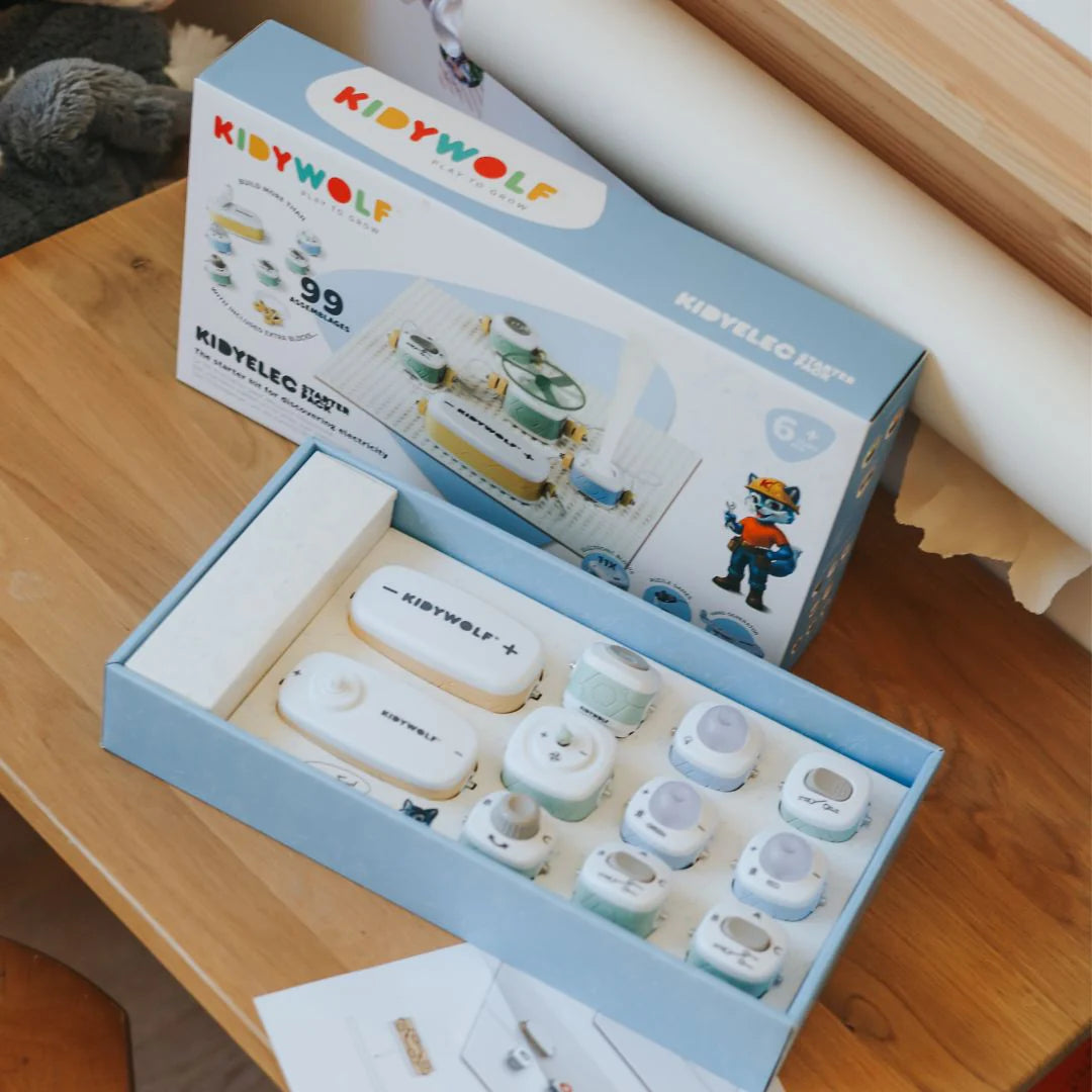 O Meu Primeiro Kit de Electricidade - Kidyelec | Kidywolf
