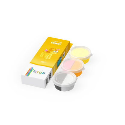 Massas de Modelar Rainbow Unicorns - Sunny | HEY CLAY