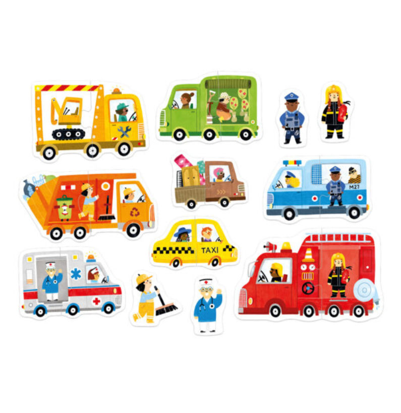 My First Puzzles - Cars | Banana Panda