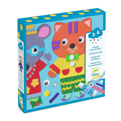 Atividade de Colagem - Little Sweethearts | Djeco