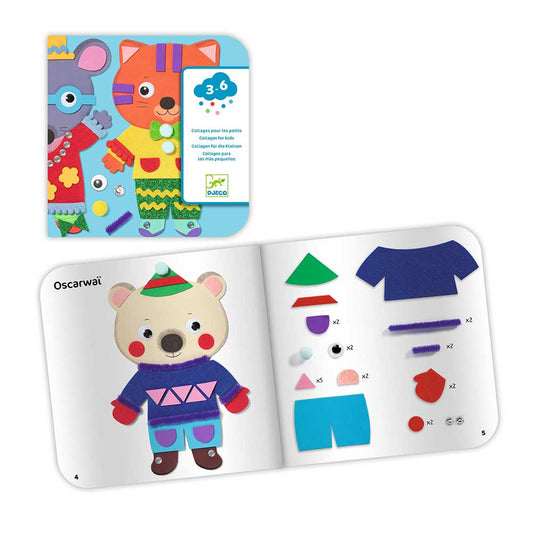 Atividade de Colagem - Little Sweethearts | Djeco