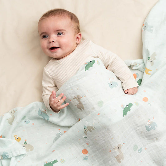 Swaddle - Celebration Azul | Done by Deer