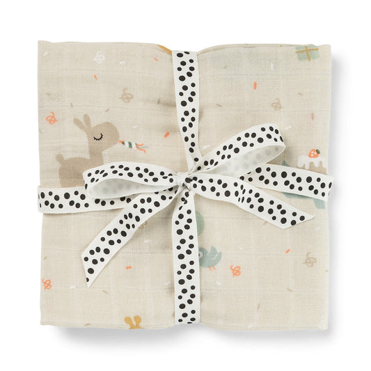 Swaddle 120 x 120 - Celebration Sand | Done by Deer.