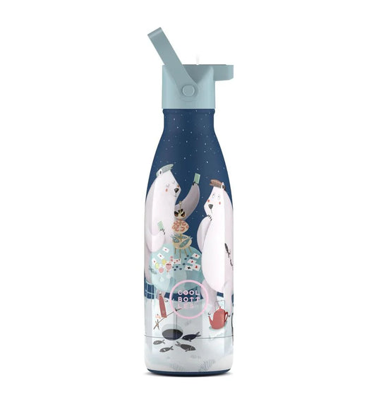 Cool Bottles - Garrafa Térmica 350ml - Polar Bears
