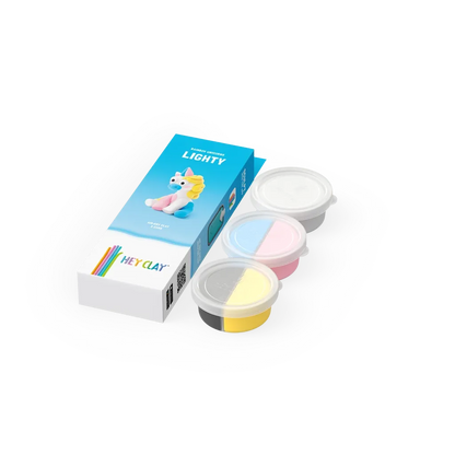 Massas de Modelar Rainbow Unicorns - Lighty | HEY CLAY