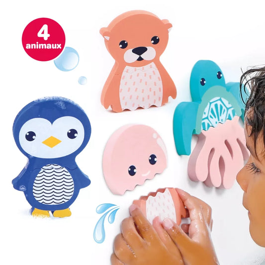 Mistura e Completa os Animais para o Banho | Ludi