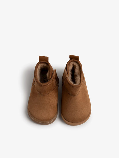 Botas Com Pêlo - Free Baby - Castanho | Mustang.