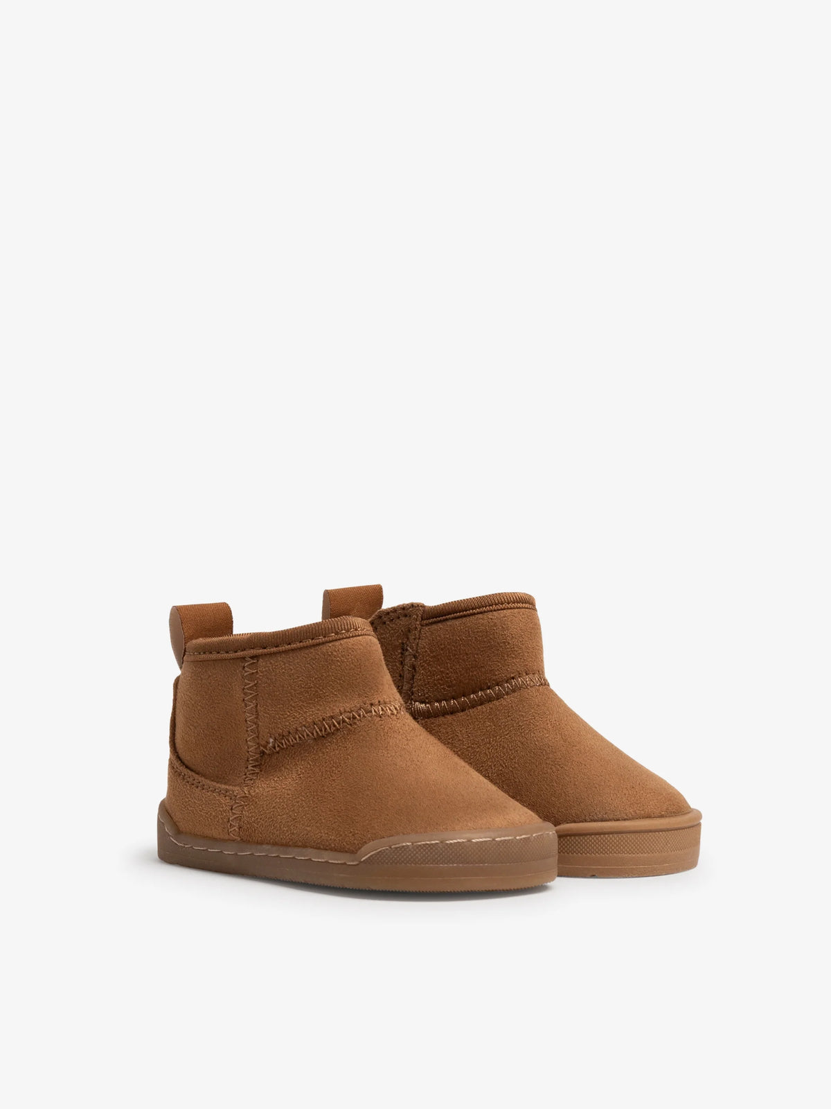 Botas Com Pêlo - Free Baby - Castanho | Mustang.