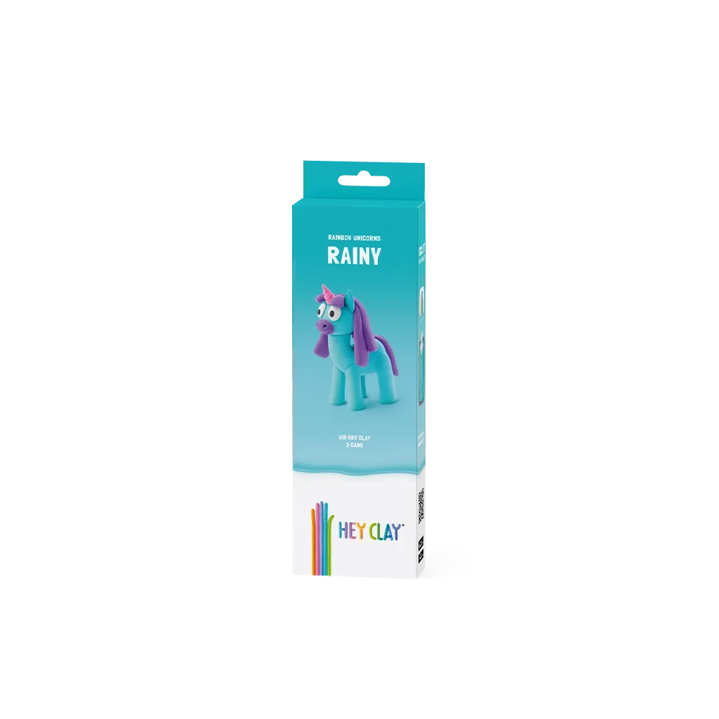 Massas de Modelar Rainbow Unicorns - Rainy | HEY CLAY