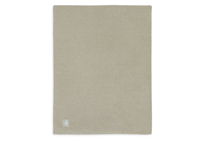 Manta Basic Knit Olive Green 75x100 cm.