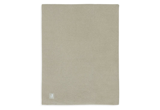 Manta Basic Knit Olive Green 75x100 cm.