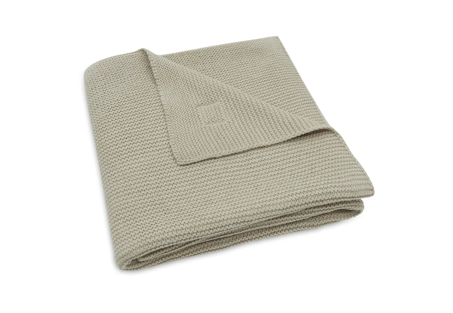 Manta Basic Knit Olive Green 75x100 cm.
