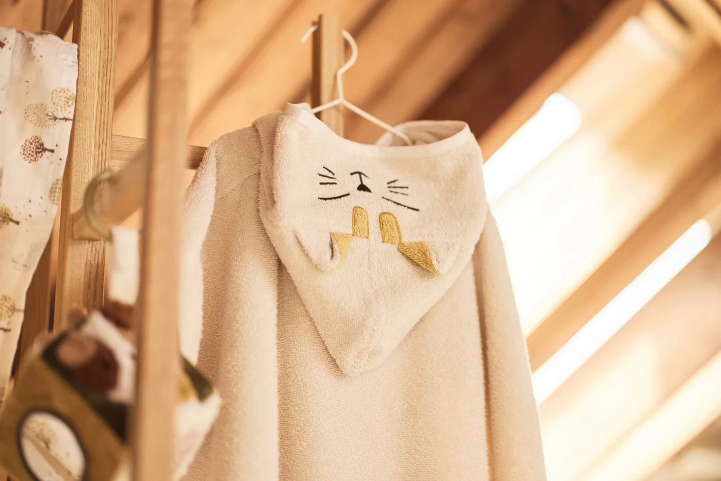 Poncho de Banho - Charlie Cat Sand
