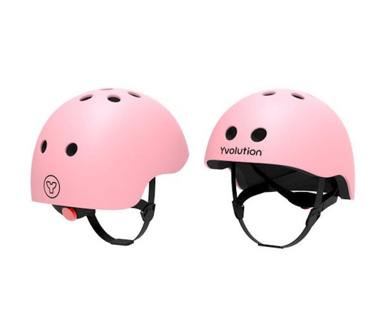 Capacete Rosa - Yvolution