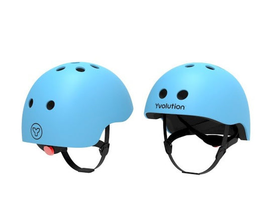 Capacete Azul - Yvolution