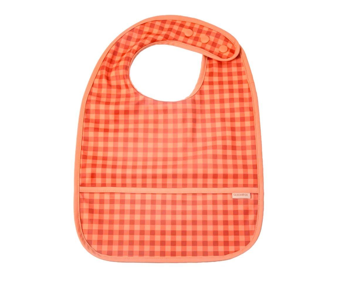 Babete com bolso - Sunset Gingham