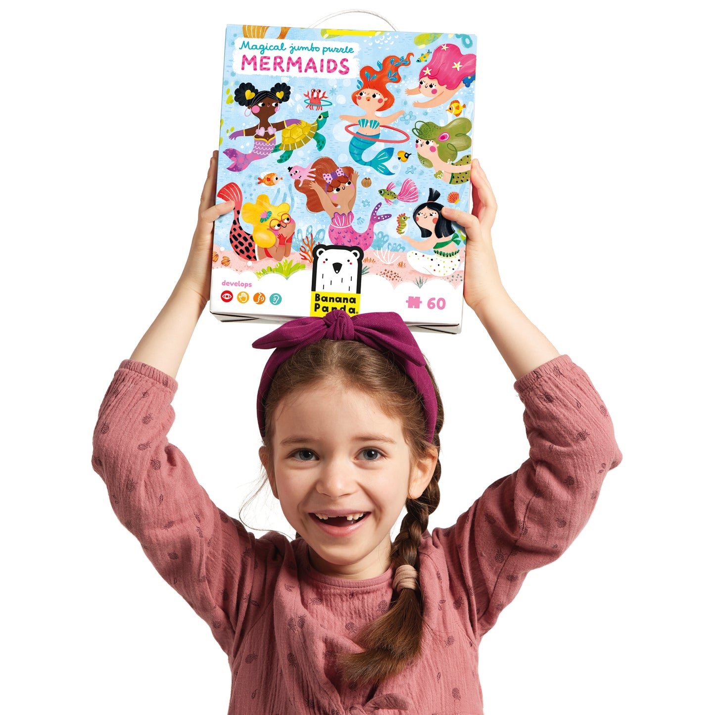 Puzzle Magical Jumbo Mermaids | Banana Panda