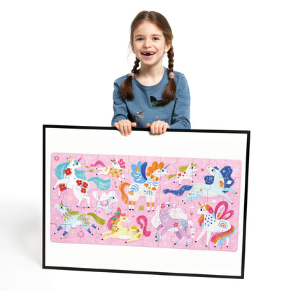 Puzzle I Love Unicorns | Banana Panda