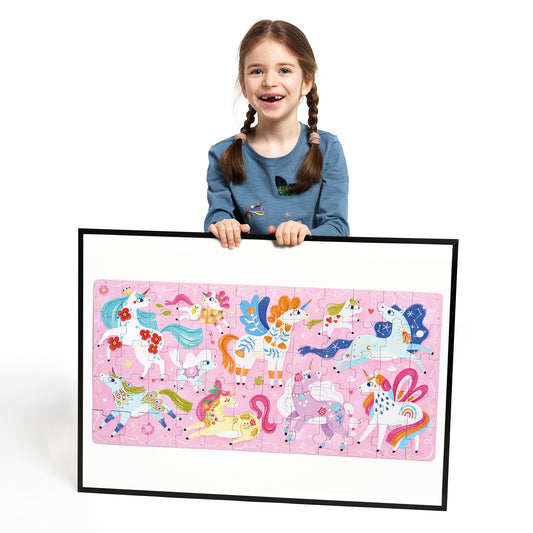 Puzzle I Love Unicorns | Banana Panda