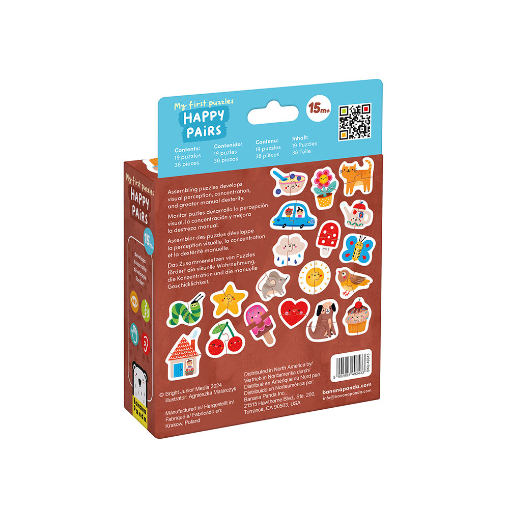 My First Puzzles - Happy Pairs | Banana Panda