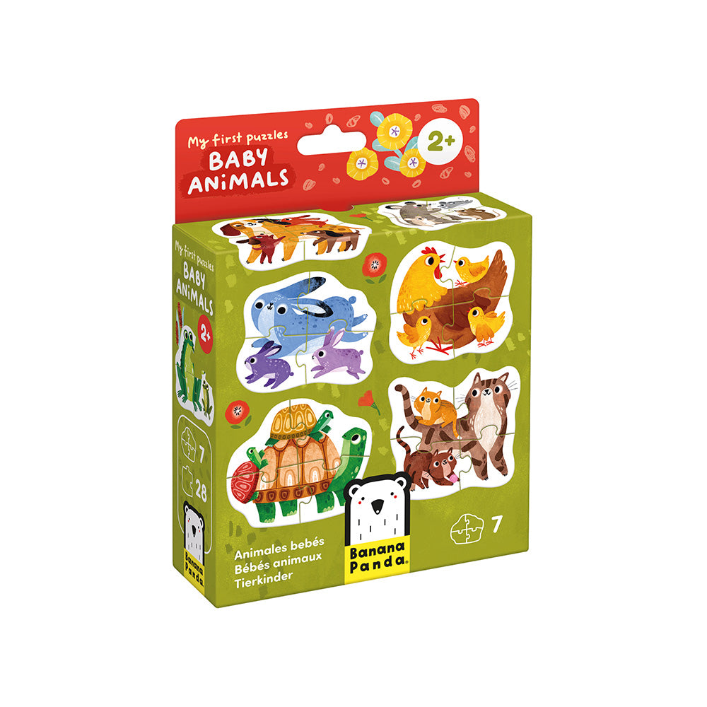 My First Puzzles - Baby Animals | Banana Panda