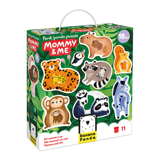 Puzzle First Jumbo Mommy & Me | Banana Panda