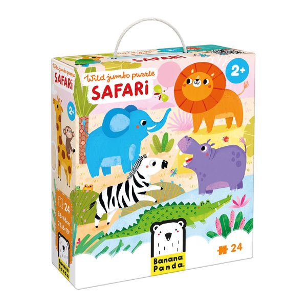 Puzzle Wild Jumbo Safari | Banana Panda