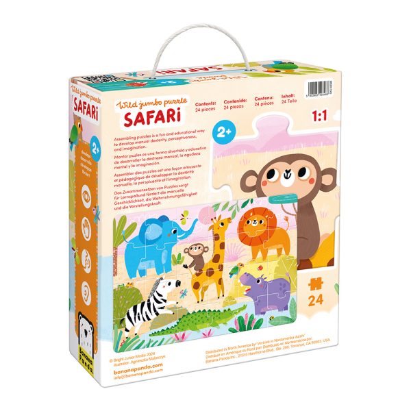 Puzzle Wild Jumbo Safari | Banana Panda