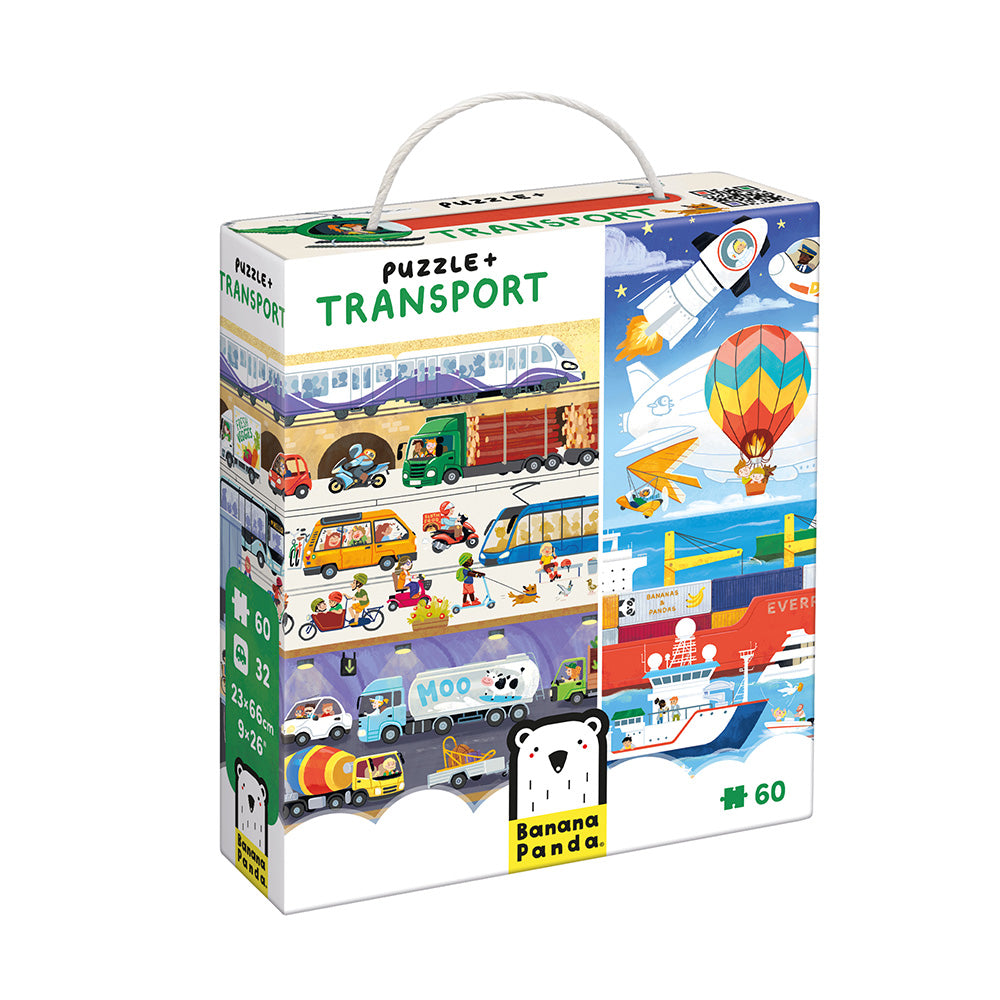 Puzzle Transport | Banana Panda