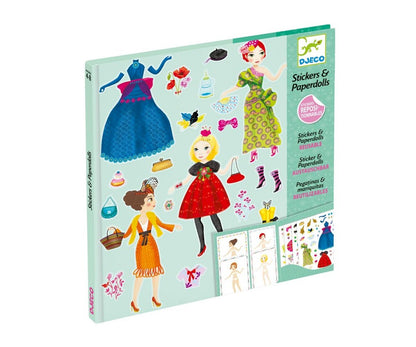 Tão na Onda da Moda! - Autocolantes Reposicionáveis | Djeco