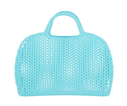 Bolsa Jelly Retro Verde Turquesa