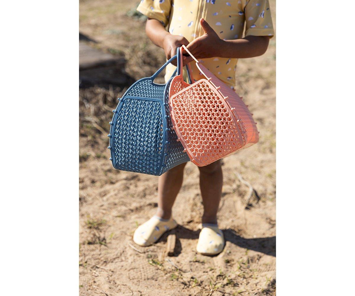 Bolsa Jelly Retro Azul