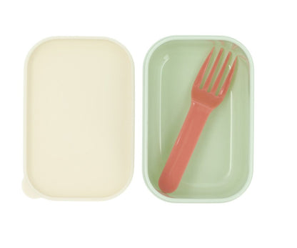 Snack Box Bento Grande - Stripes Sage