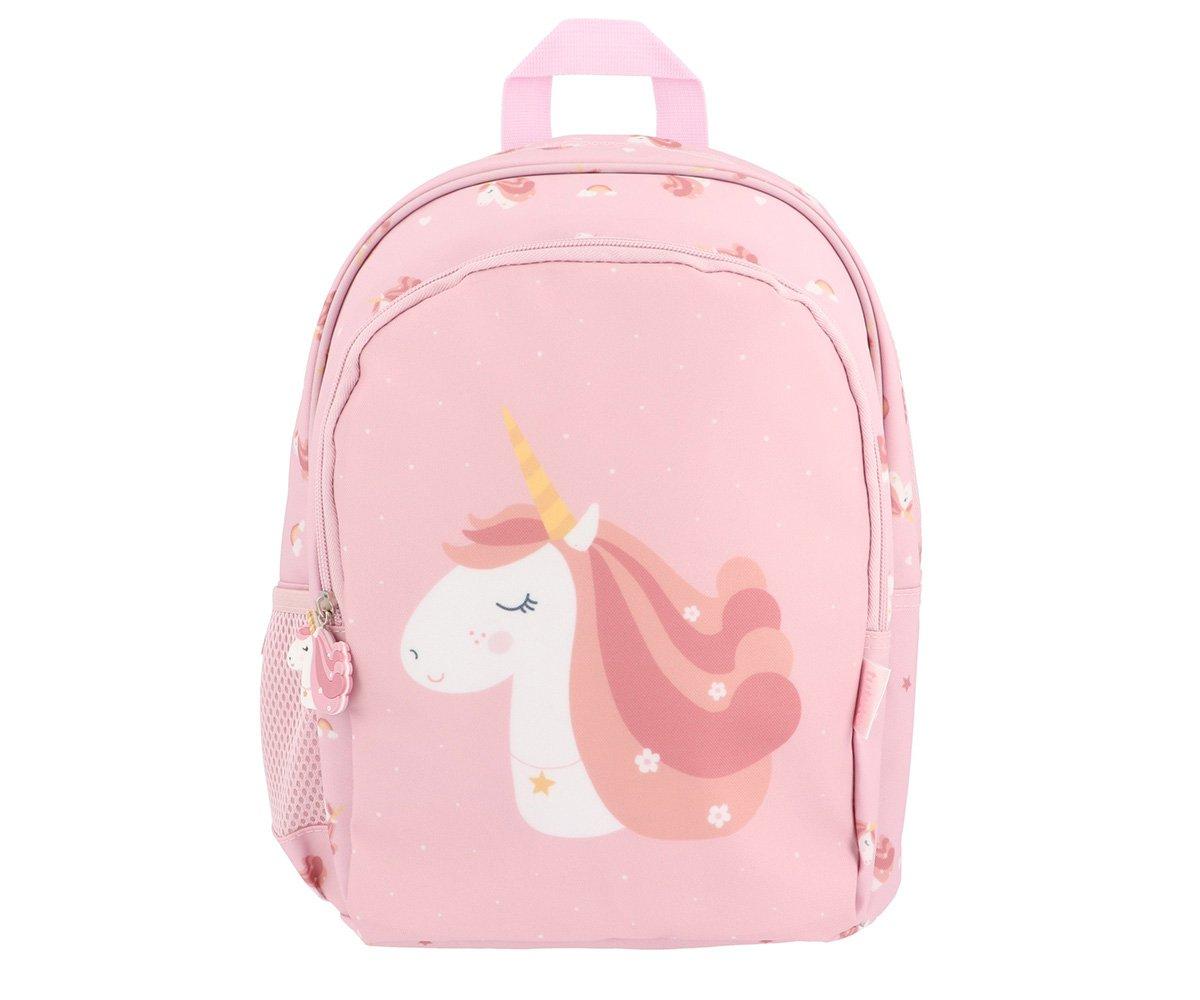 Mochila Média e Porta-Chaves - Magical Unicorn