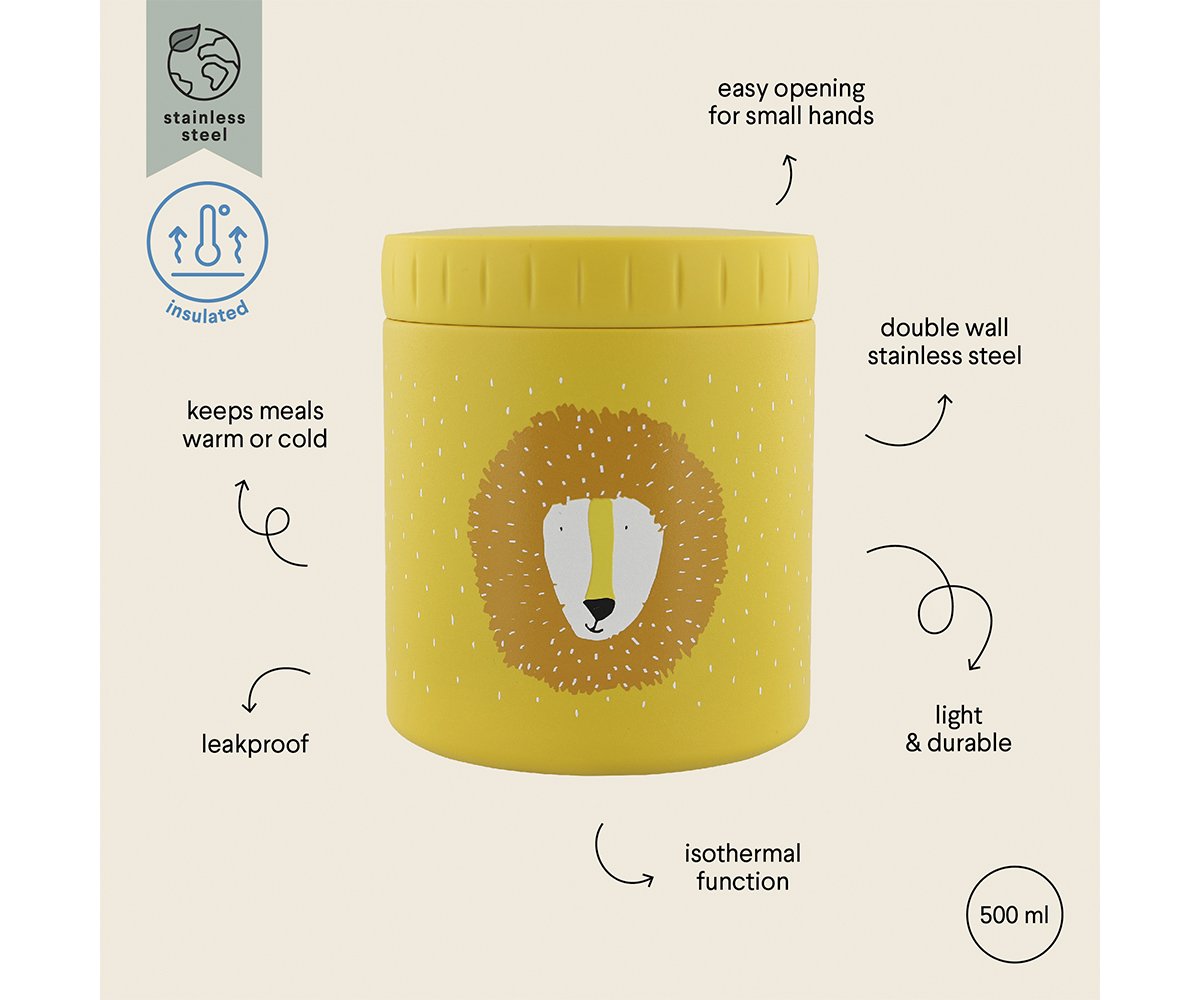 Termo para Alimentos 500ml - Mr. Lion | Trixie