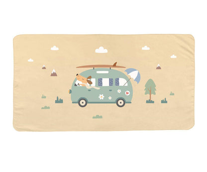Toalha de Praia Microfibra - Surf Van