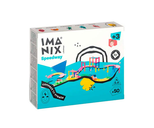 Imanix Pista de Corrida - 50 peças